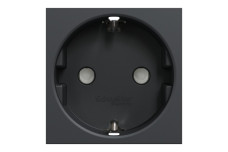 Розетка з з/к зі шторками 16А гвинтові зажими антр (NU303754)