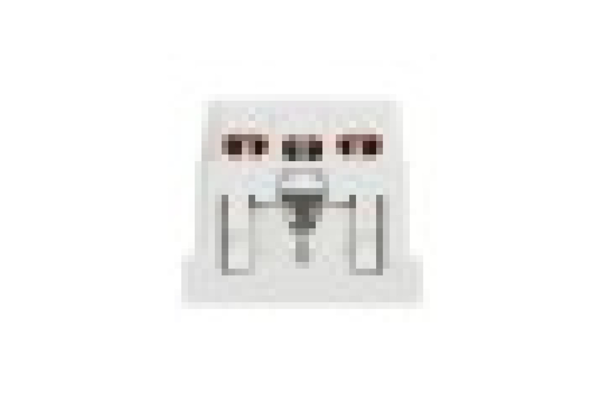 Розетка з з/к зі шторками 16А гвинтові зажими біла (NU303718)