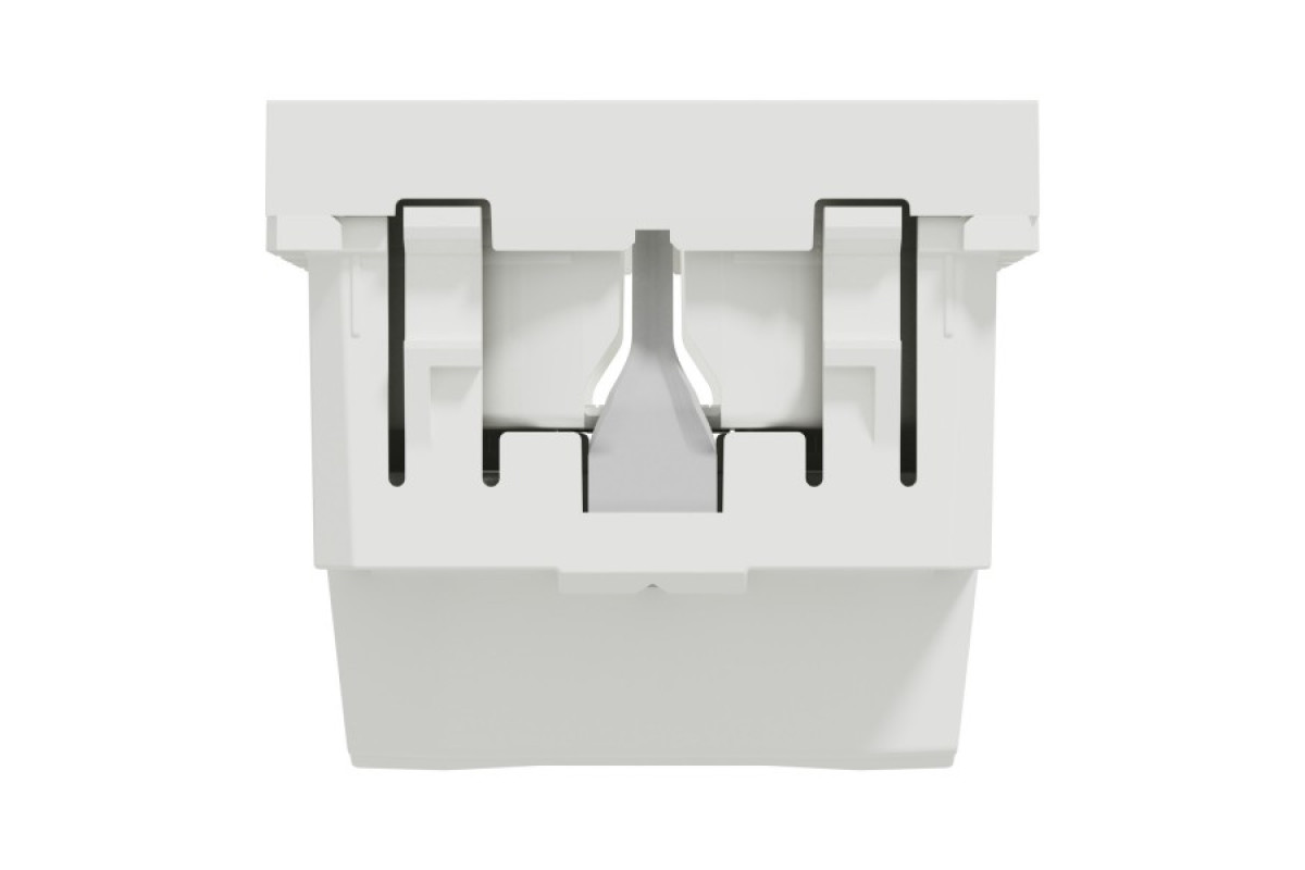 Розетка з з/к зі шторками 16А гвинтові зажими білий (NU303618)