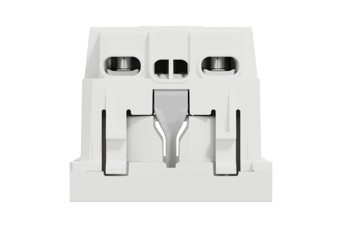 Розетка з з/к зі шторками 16А гвинтові зажими білий (NU303618)