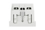 Розетка з з/к зі шторками 16А гвинтові зажими білий (NU303618)