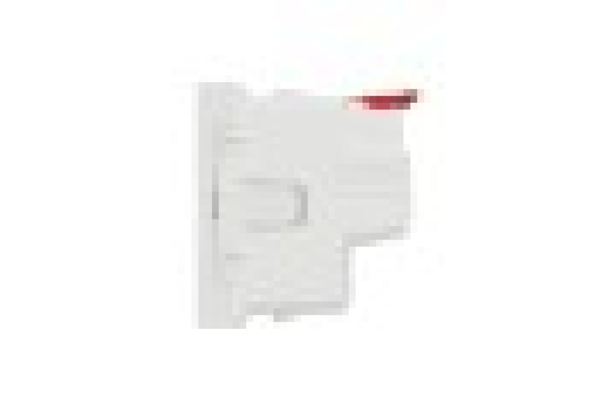 Розетка з з/к зі шторками 16А самозажимні клеми біла (NU305718)