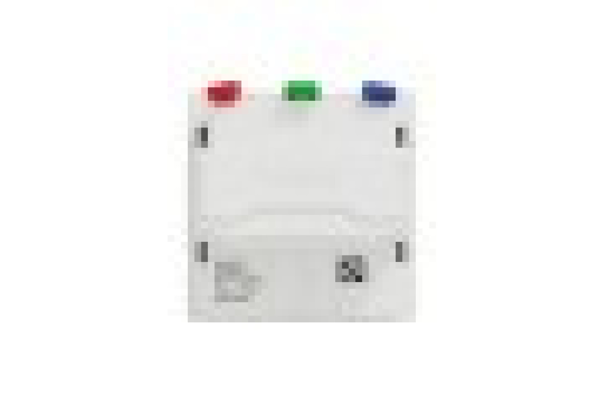 Розетка з з/к зі шторками 16А самозажимні клеми біла (NU305718)