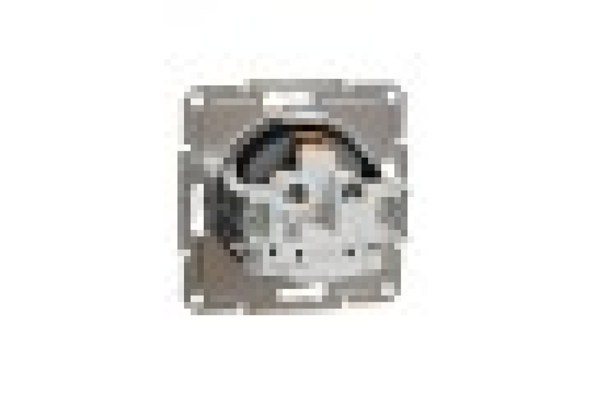 Розетка з заземленням Asfora Антрацит (EPH2900171)