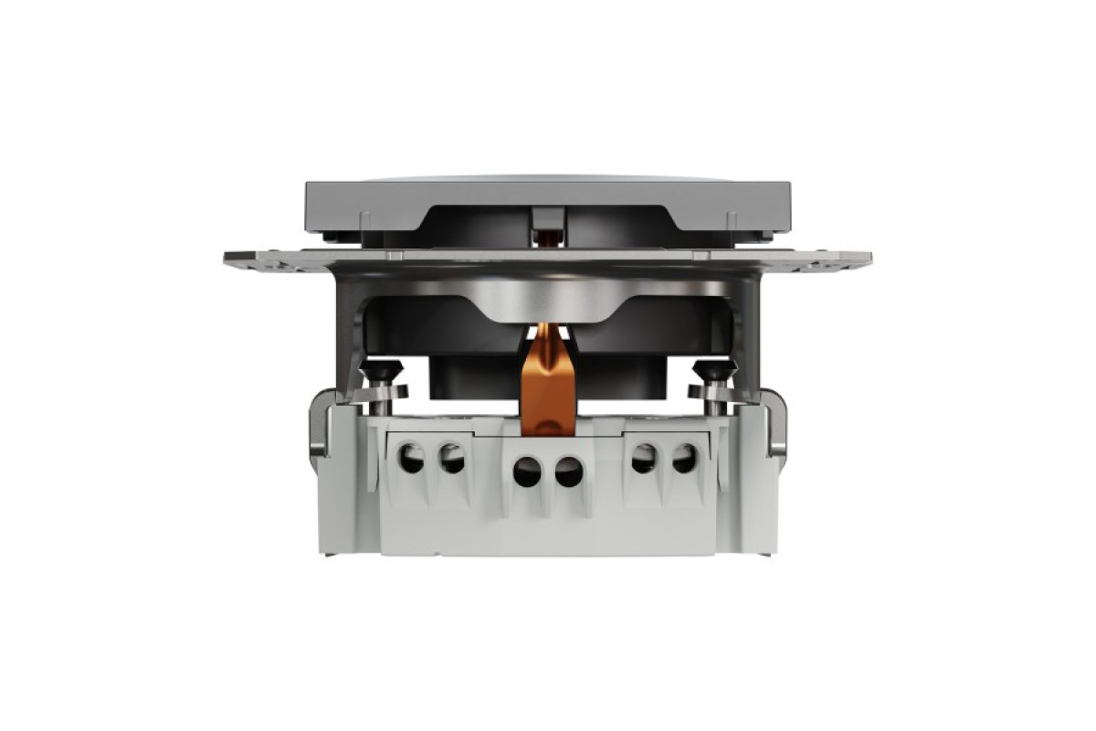 Розетка з заземленням Asfora Антрацит (EPH2900171)