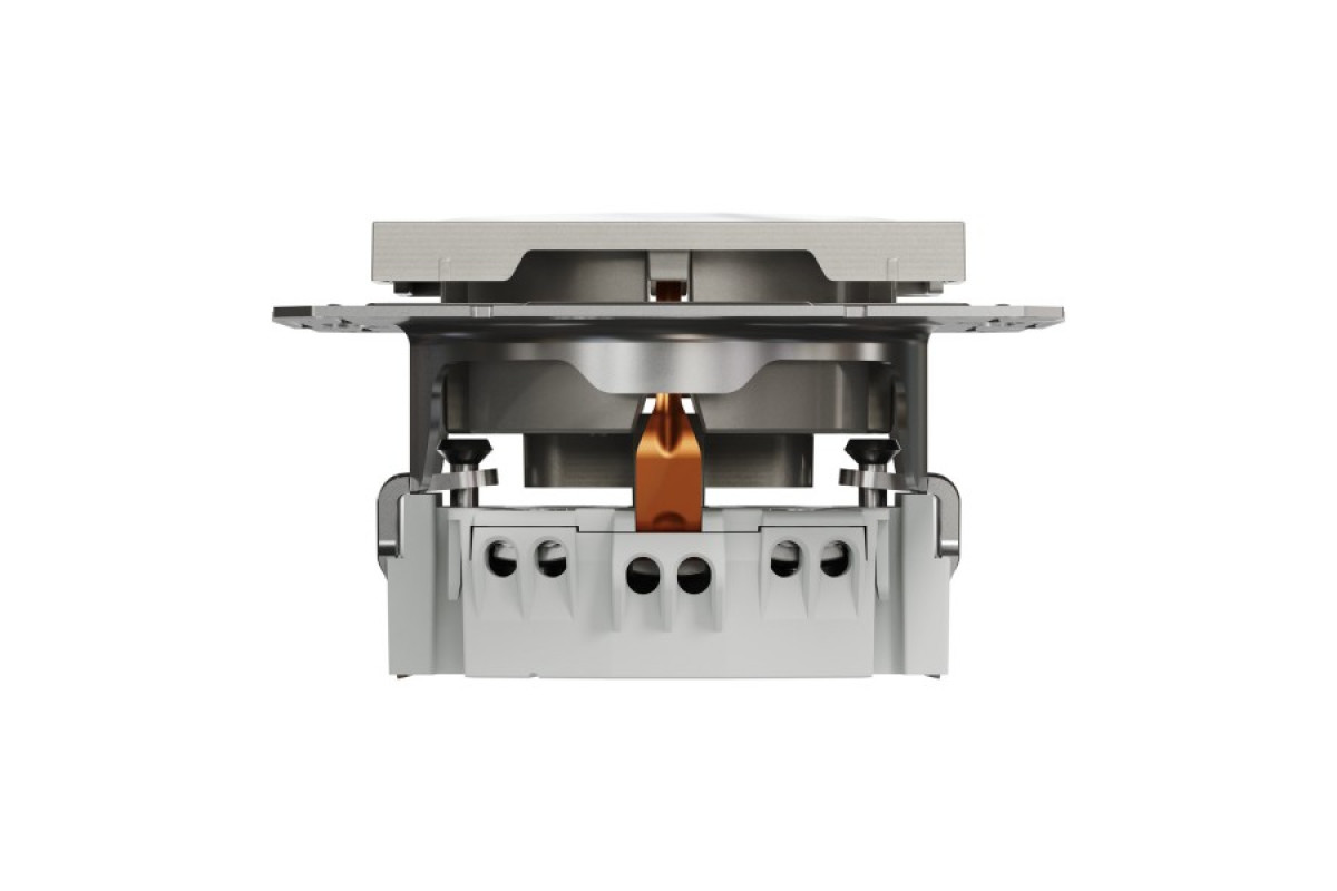 Розетка з заземленням Asfora Бронза (EPH2900169)