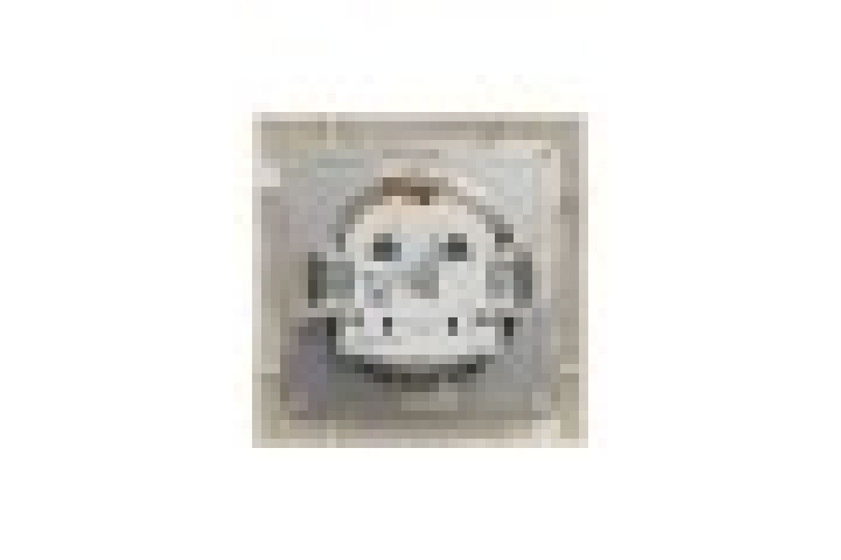 Розетка з заземленням Крем Asfora (EPH2900123)