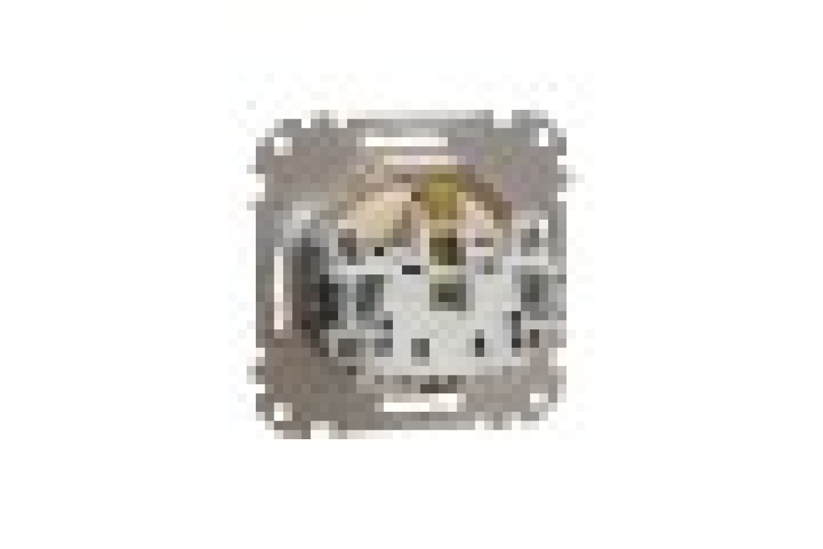 Розетка з заземленням та зі шторками Бежевий Sedna Design (SDD112022)