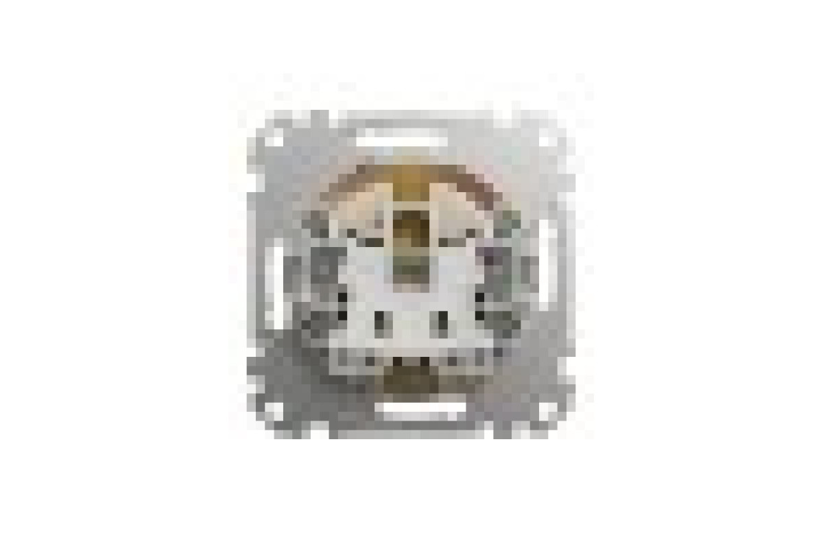 Розетка з заземленням та зі шторками Бежевий Sedna Design (SDD112022)