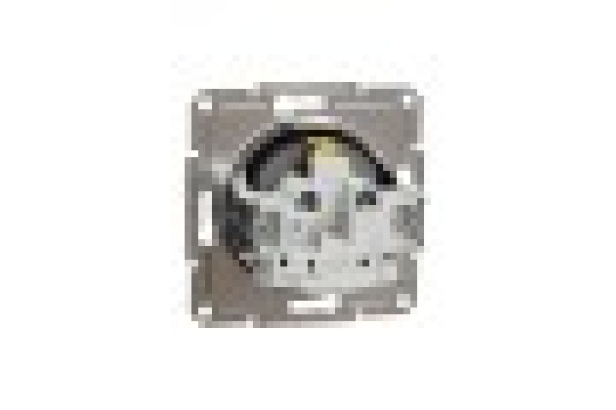 Розетка з заземленням, з захисними шторками Asfora Антрацит (EPH2900271)