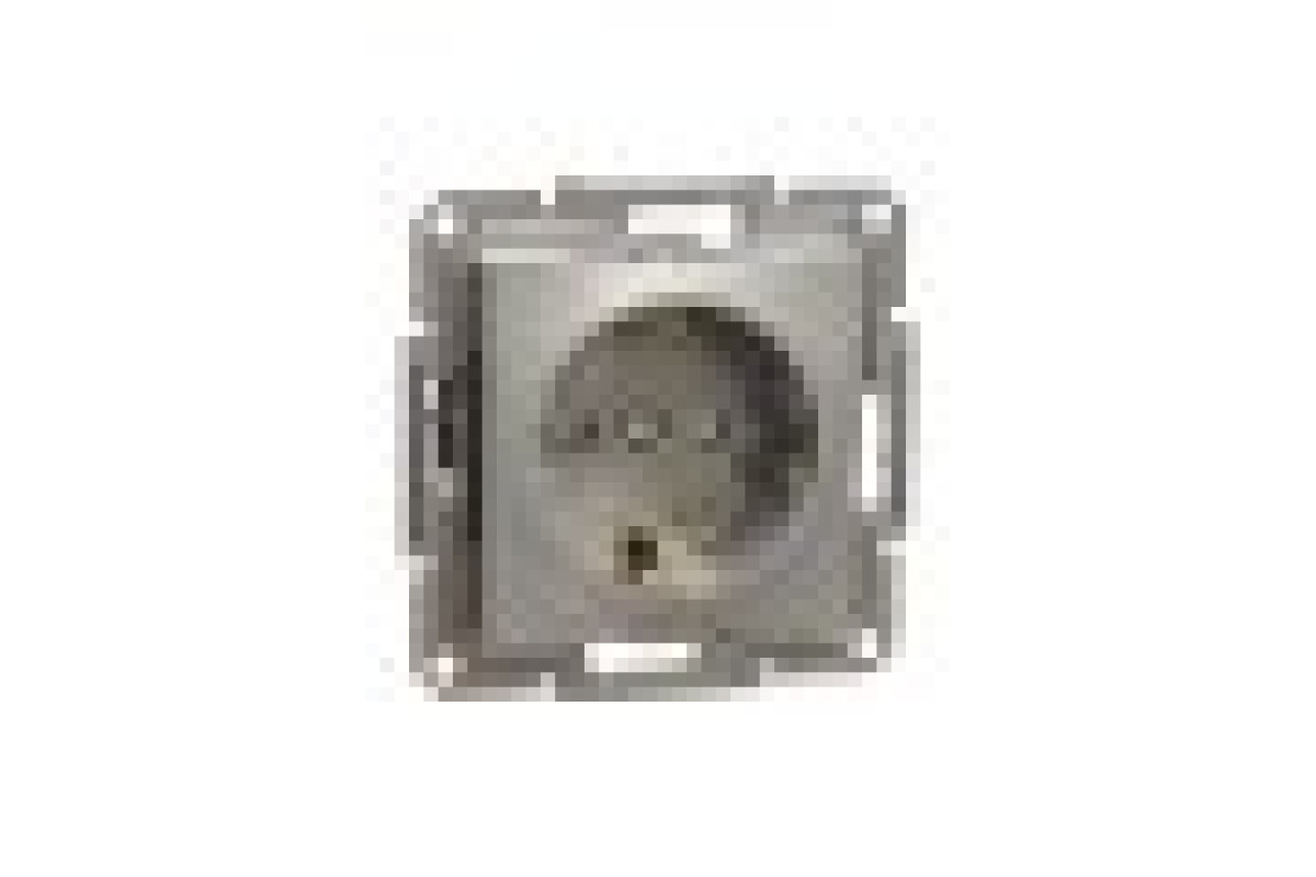 Розетка з заземленням, з захисними шторками Asfora Бронза (EPH2900269)