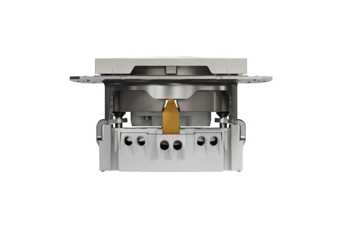 Розетка з заземленням, з захисними шторками Asfora Бронза (EPH2900269)