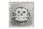 Розетка з кришкою, з заземленням Біла Asfora (EPH3100121)