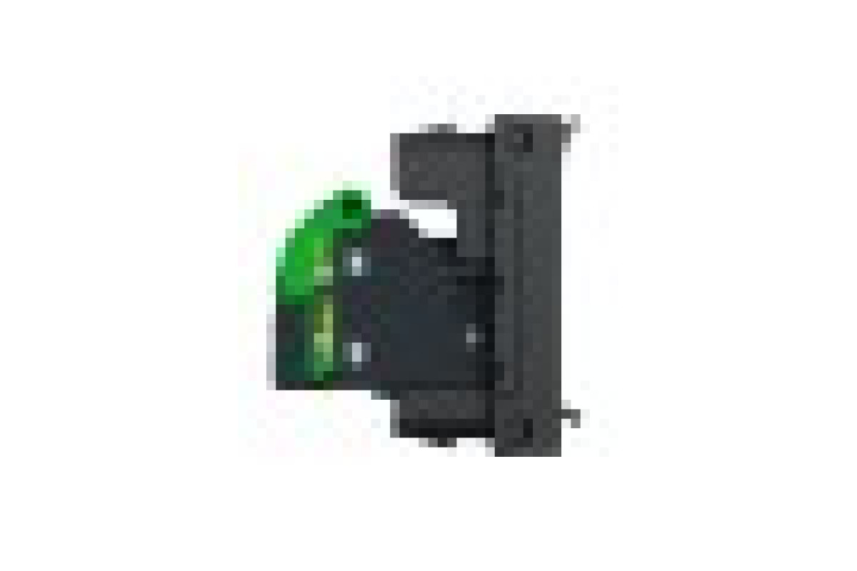 Розетка комп'ютерна RJ45 1-постова 6А FTP пряма з затвором, антрацит (NU344854)