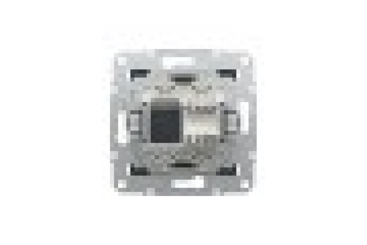 Розетка комп'ютерна RJ45 STP категорія 5Е Asfora Антрацит (EPH5000171)