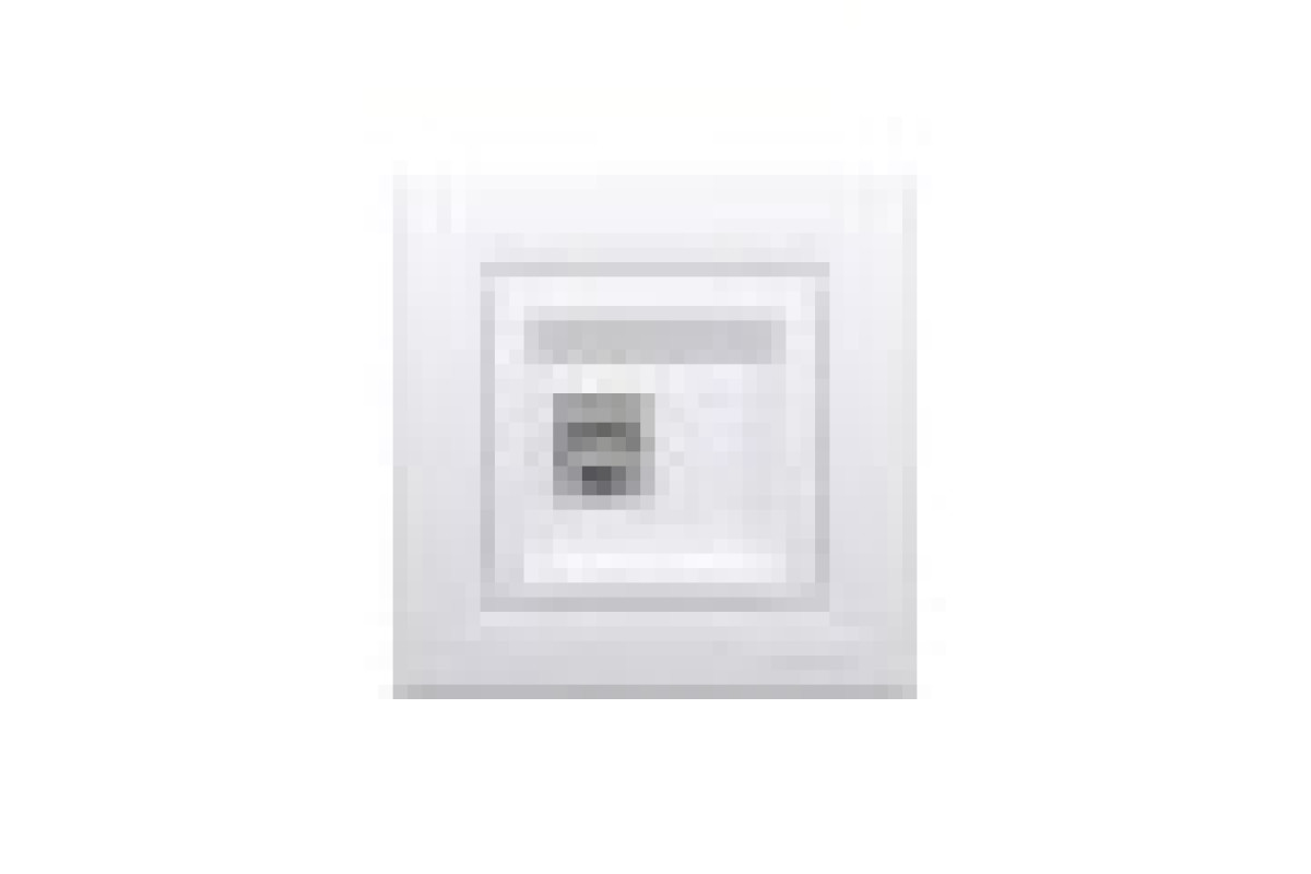 Розетка комп'ютерна RJ45 STP категорія 5Е Біла Asfora (EPH5000121)