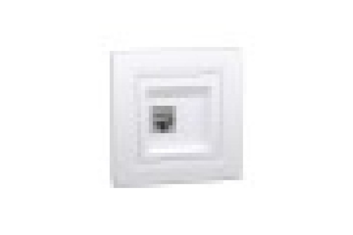 Розетка комп'ютерна RJ45 STP категорія 5Е Біла Asfora (EPH5000121)