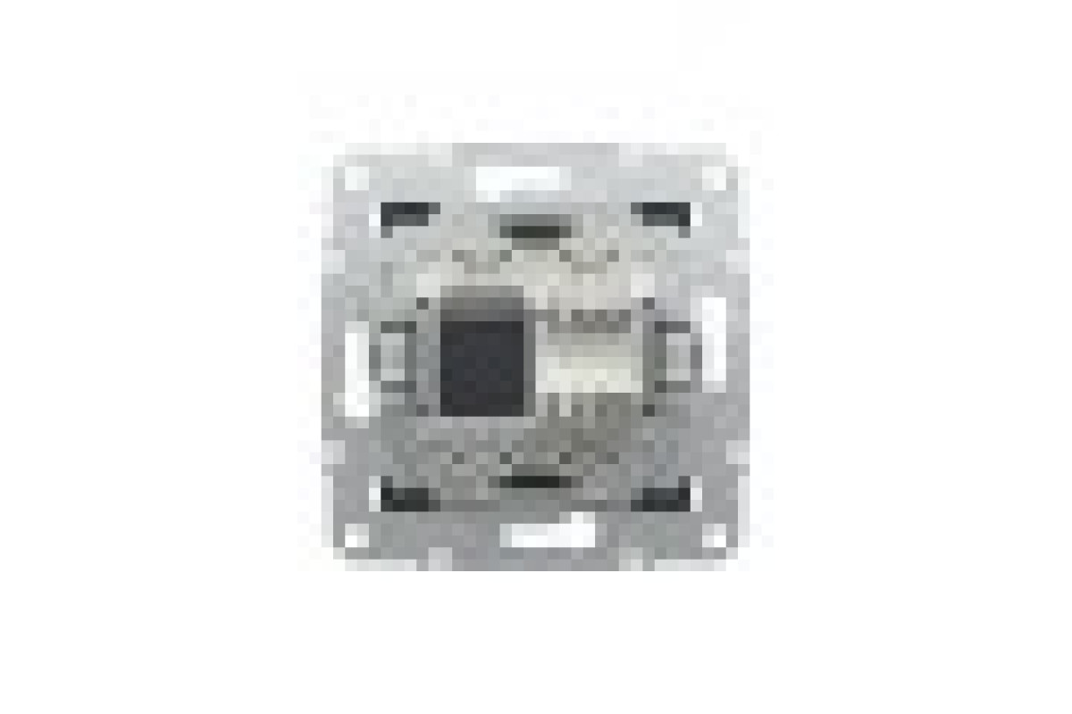 Розетка комп'ютерна RJ45 UTP категорія 5Е Asfora Антрацит (EPH4300171)