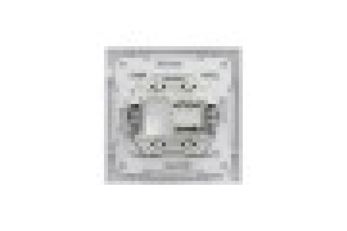 Розетка комп'ютерна RJ45 UTP категорія 5Е Біла Asfora (EPH4300121)