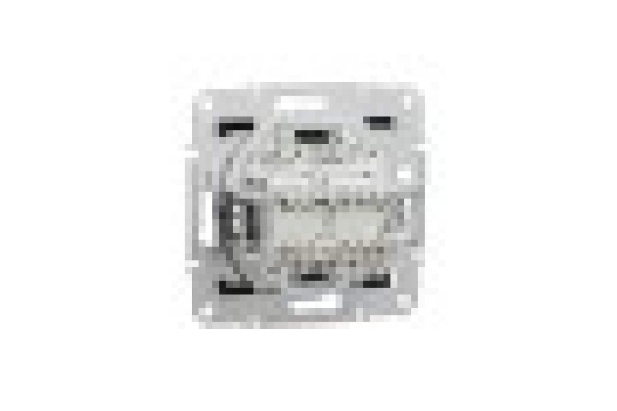 Розетка комп'ютерна RJ45 UTP категорія 5Е подвійна Asfora Антрацит (EPH4400171)