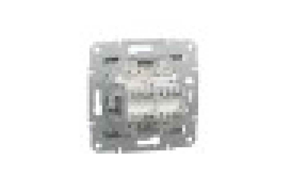 Розетка комп'ютерна RJ45 UTP категорія 5Е подвійна Asfora Бронза (EPH4400169)