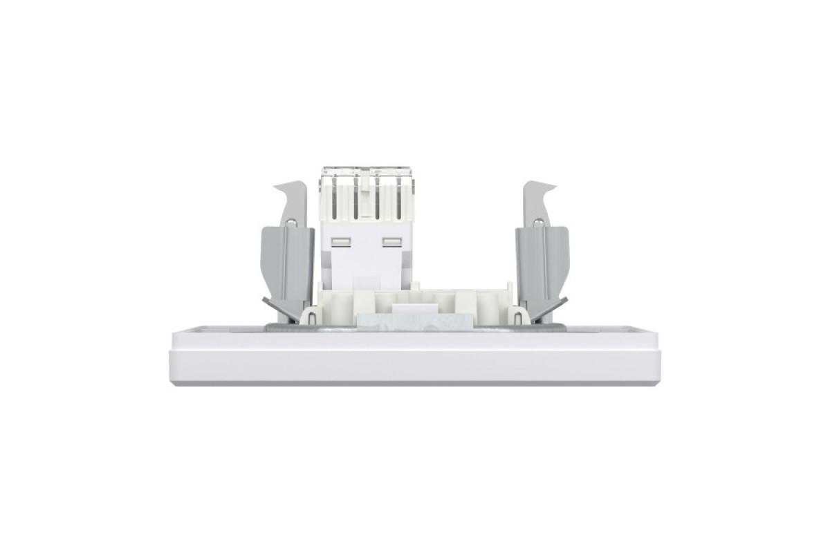 Розетка комп'ютерна RJ45 UTP категорія 6 Біла Asfora (EPH4700121)