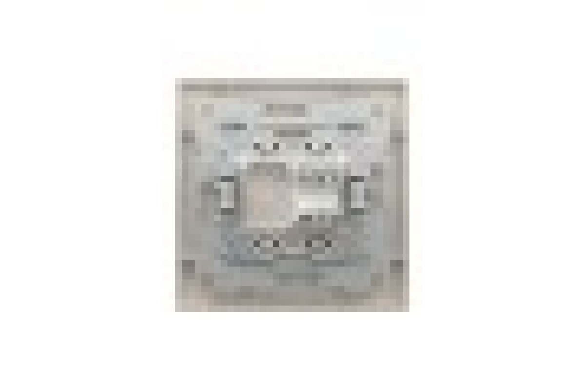 Розетка комп'ютерна RJ45 UTP категорія 6 Крем Asfora (EPH4700123)