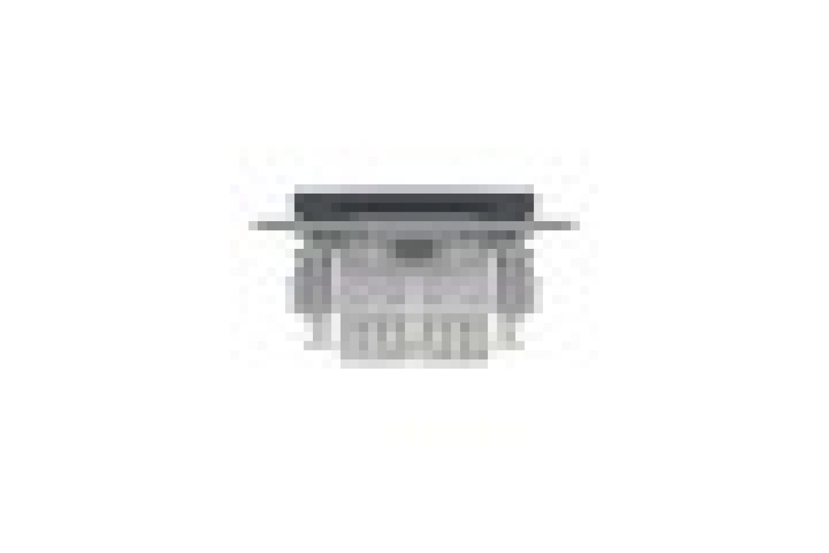 Розетка комп'ютерна RJ45 UTP категорія 6 подвійна Asfora Антрацит (EPH4800171)