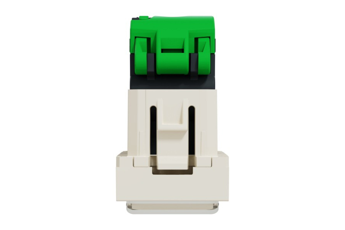 Розетка комп'ютерна RJ45, категорія 5 STP, 1 модуль, бежева Unica New Studio (NU341244)