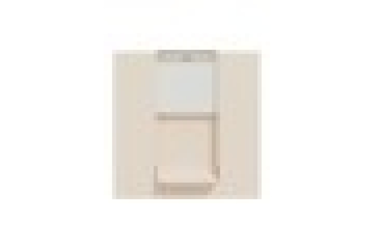 Розетка комп'ютерна RJ45, категорія 5 UTP, 2 модулі, бежева Unica New Studio (NU341144)