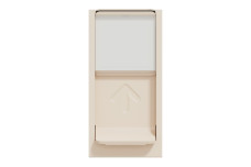 Розетка комп'ютерна RJ45, категорія 6 STP, 1 модуль, бежева Unica New Studio (NU341644)