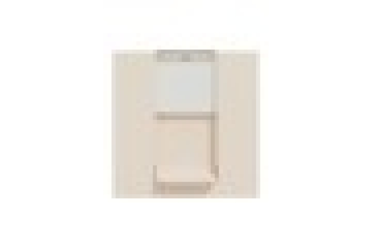 Розетка комп'ютерна RJ45, категорія 6 UTP, 2 модулі, бежева Unica New Studio (NU341544)