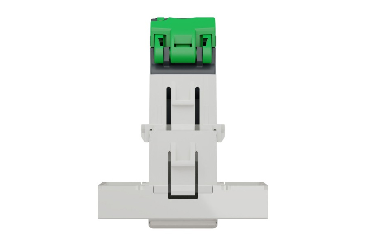 Розетка комп'ютерна RJ45, одинарна категорія 5 UTP, 2 модулі білий (NU341118)