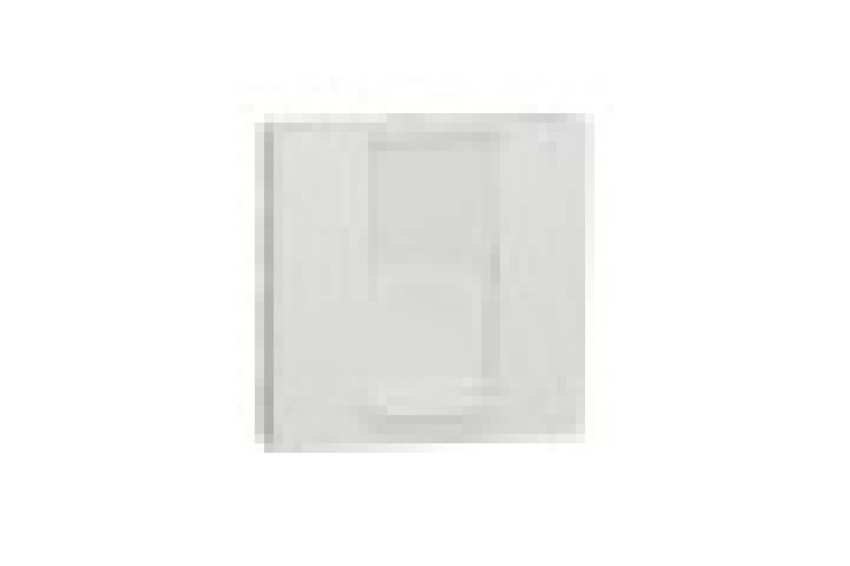 Розетка комп'ютерна RJ45, одинарна категорія 5 UTP, 2 модулі білий (NU341118)