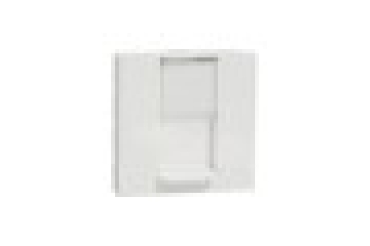 Розетка комп'ютерна RJ45, одинарна категорія 5, STP, 2 модулі білий (NU341318)