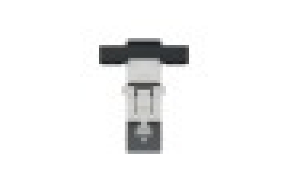 Розетка комп'ютерна RJ45, одинарна категорія 6 STP, 2 модулі антрацит (NU341754)