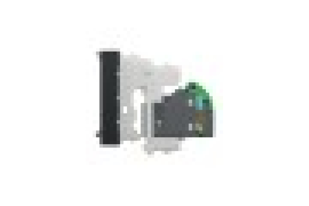 Розетка комп'ютерна RJ45, одинарна категорія 6 STP, 2 модулі антрацит (NU341754)