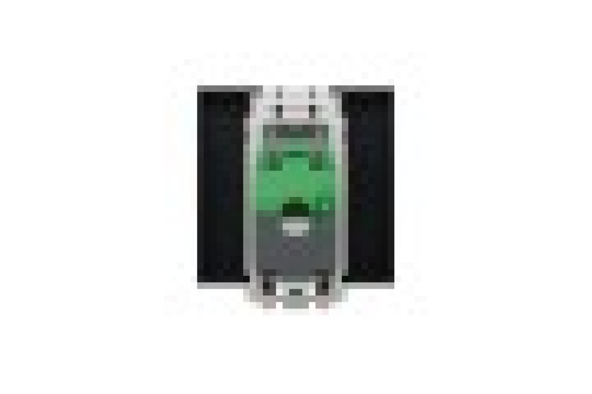 Розетка комп'ютерна RJ45, одинарна категорія 6 STP, 2 модулі антрацит (NU341754)