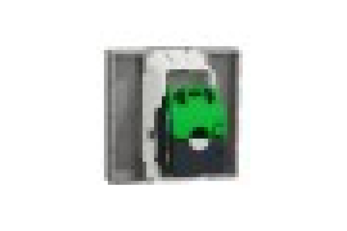 Розетка комп'ютерна RJ45, одинарна категорія 6 UTP, 2 модулі алюміній (NU341530)