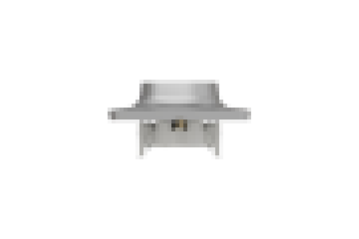 Розетка подвійна з з/к, зі шторками, гвинтовими зажимами, алюміній (NU206730)