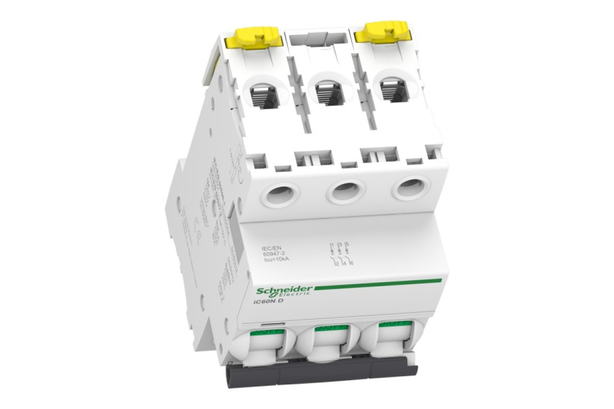 Автоматичний вимикач iC60N 3P 16A D (A9F75316)