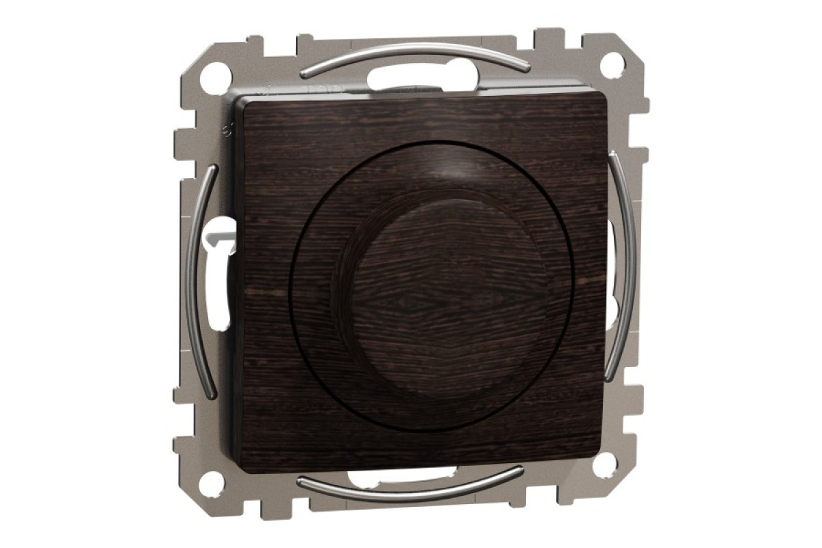 Універсальний поворотний LED димер RC/RL 5-200 Вт Венге Sedna Elements (SDD181502)