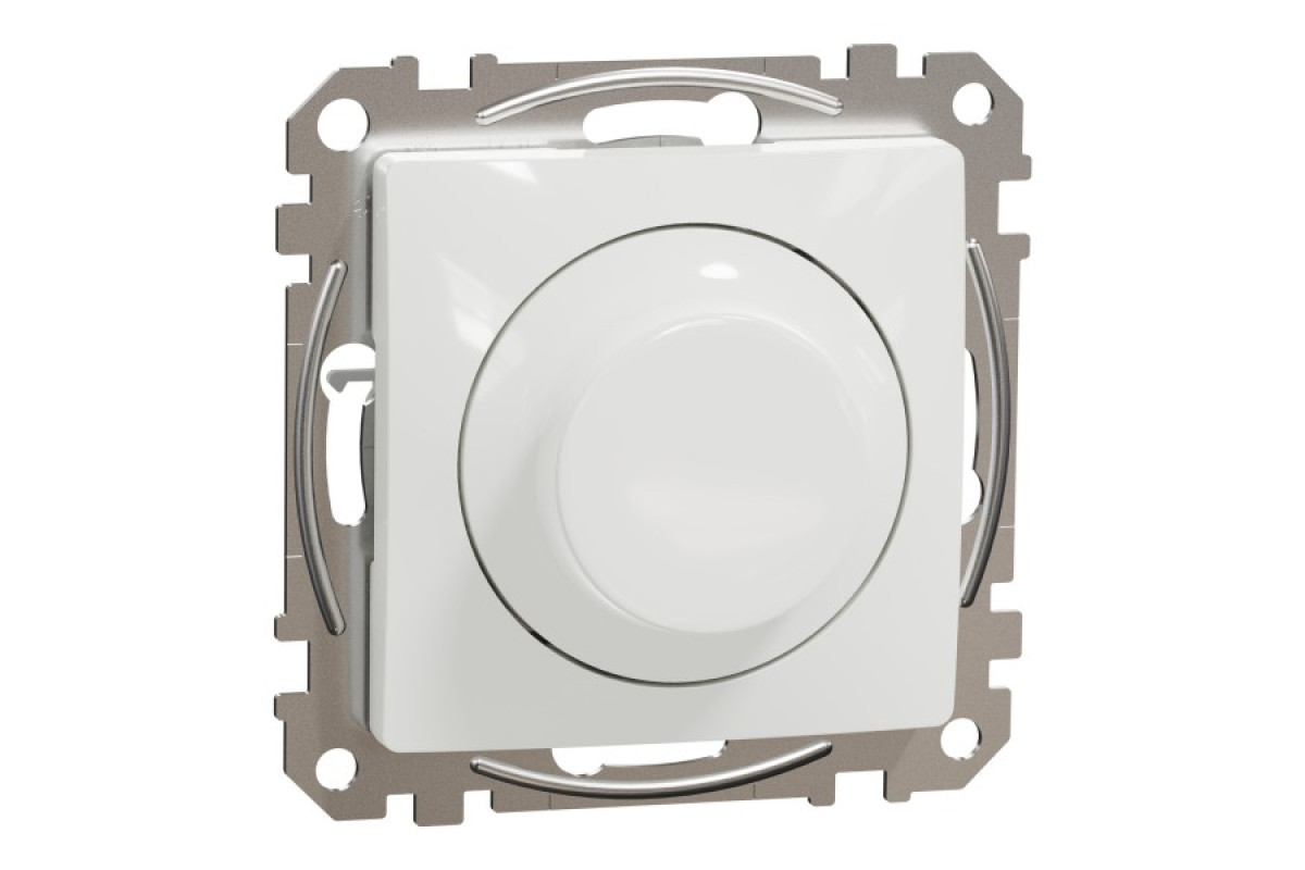 Універсальний поворотний димер для світлодіодних ламп Білий Sedna Design (SDD111502)