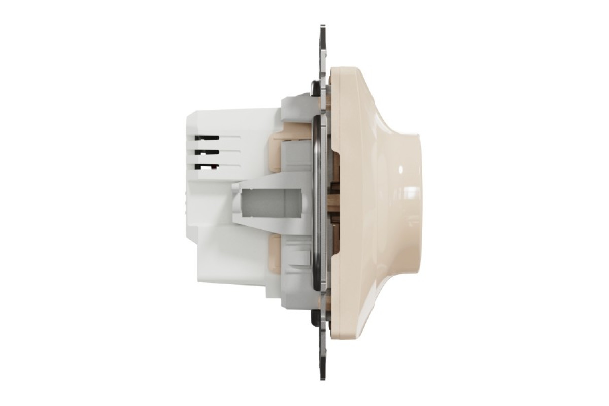 Універсальний поворотний димер для світлодіодних ламп Бежевий Sedna Design (SDD112502)