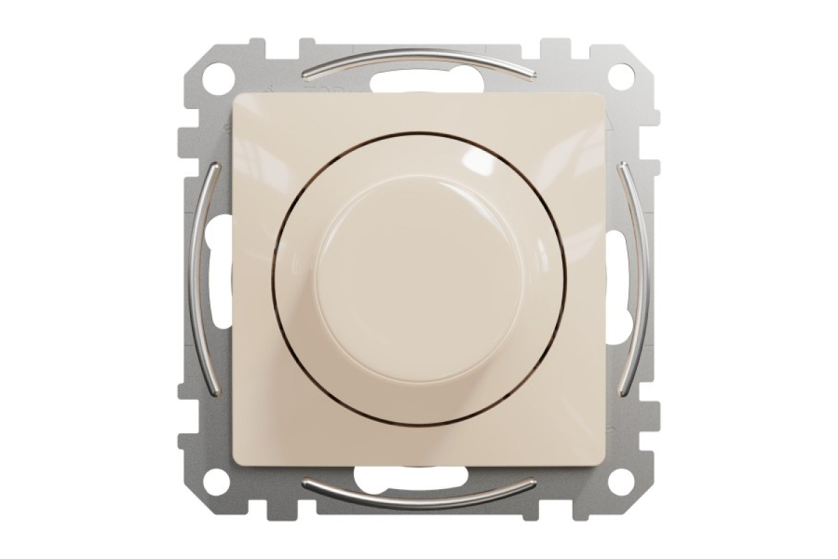 Універсальний поворотний димер для світлодіодних ламп Бежевий Sedna Design (SDD112502)