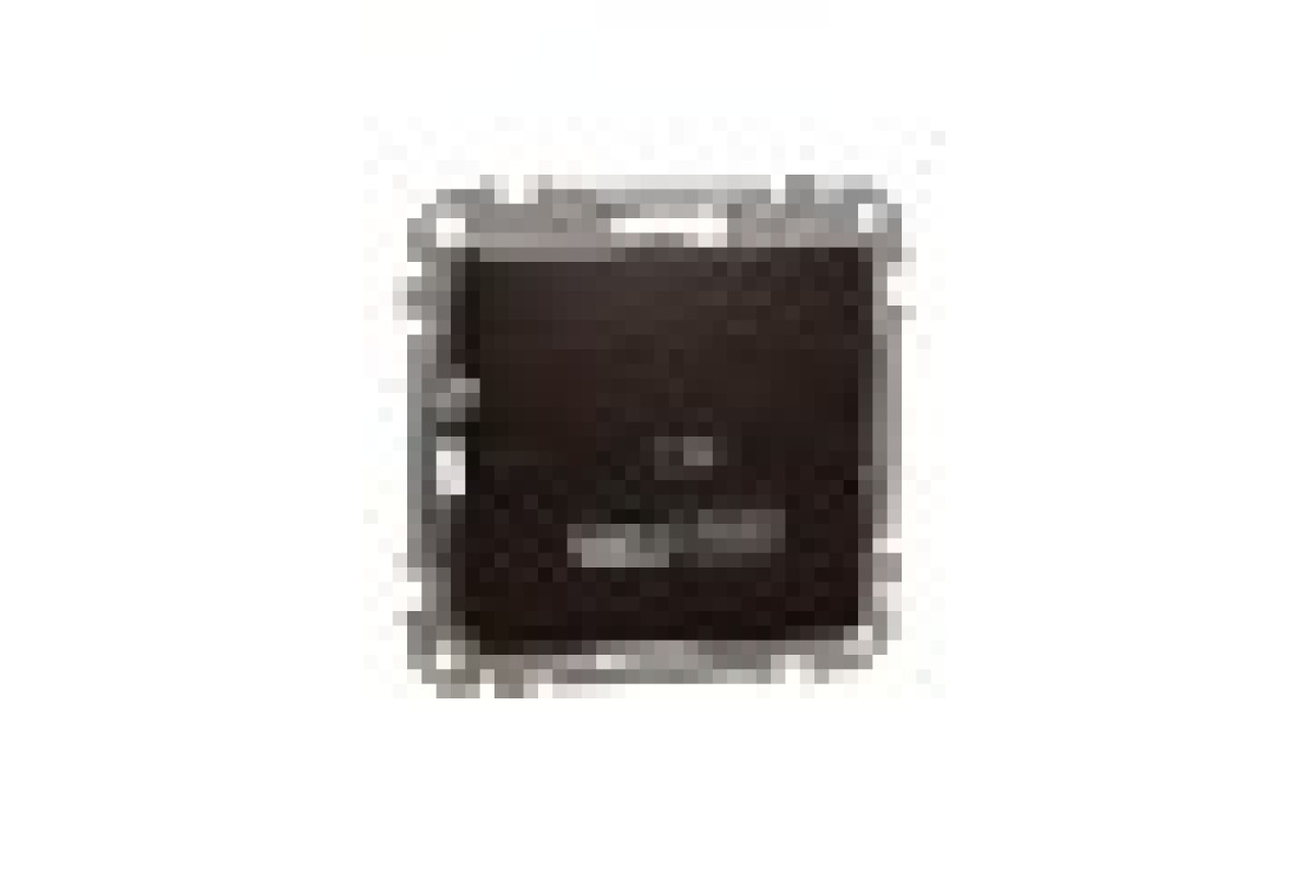 USB розетка типу А+С, 2,4 А, Венге Sedna Elements (SDD181402)