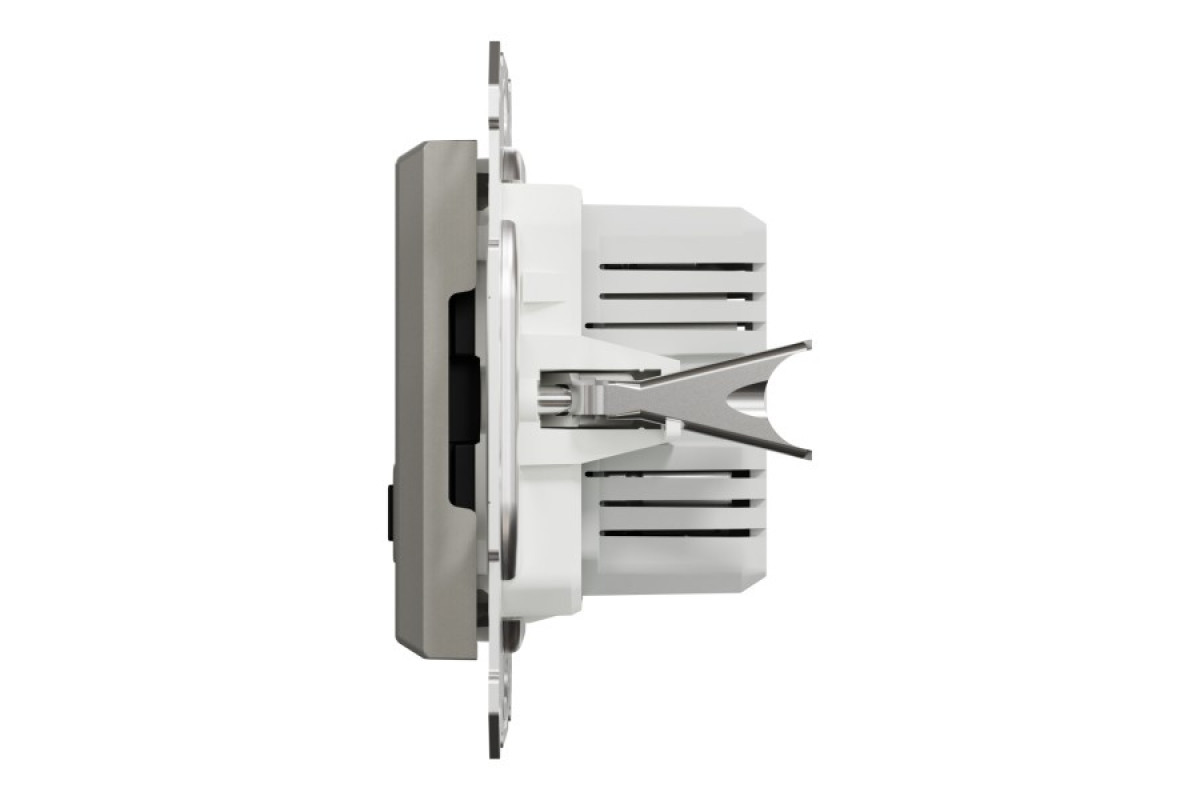 Подвійна USB зарядка 2.4 A Asfora бронза (EPH2700369)