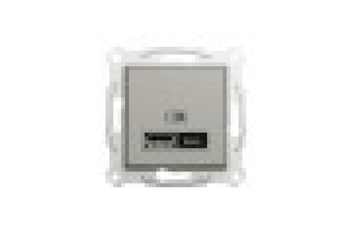 Подвійна USB зарядка 2.4 A Asfora бронза (EPH2700369)