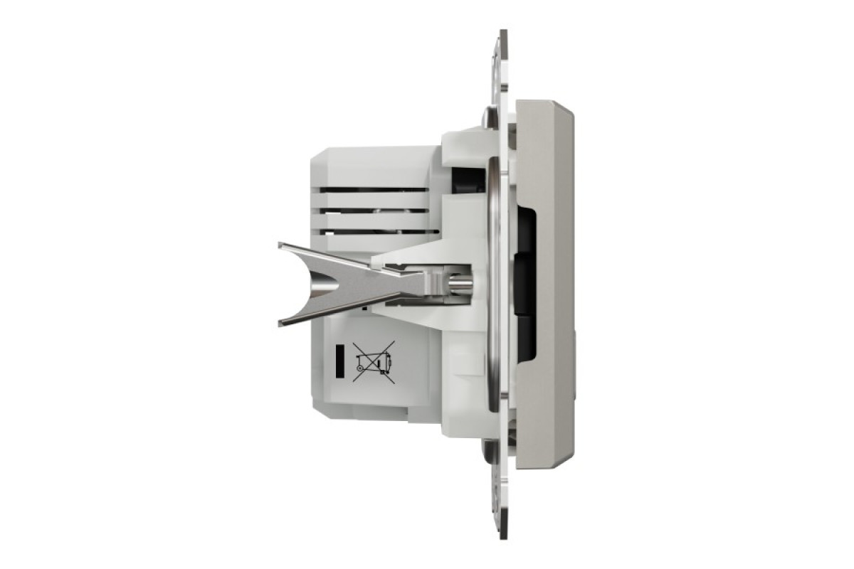 Подвійна USB зарядка 2.4 A Asfora бронза (EPH2700369)