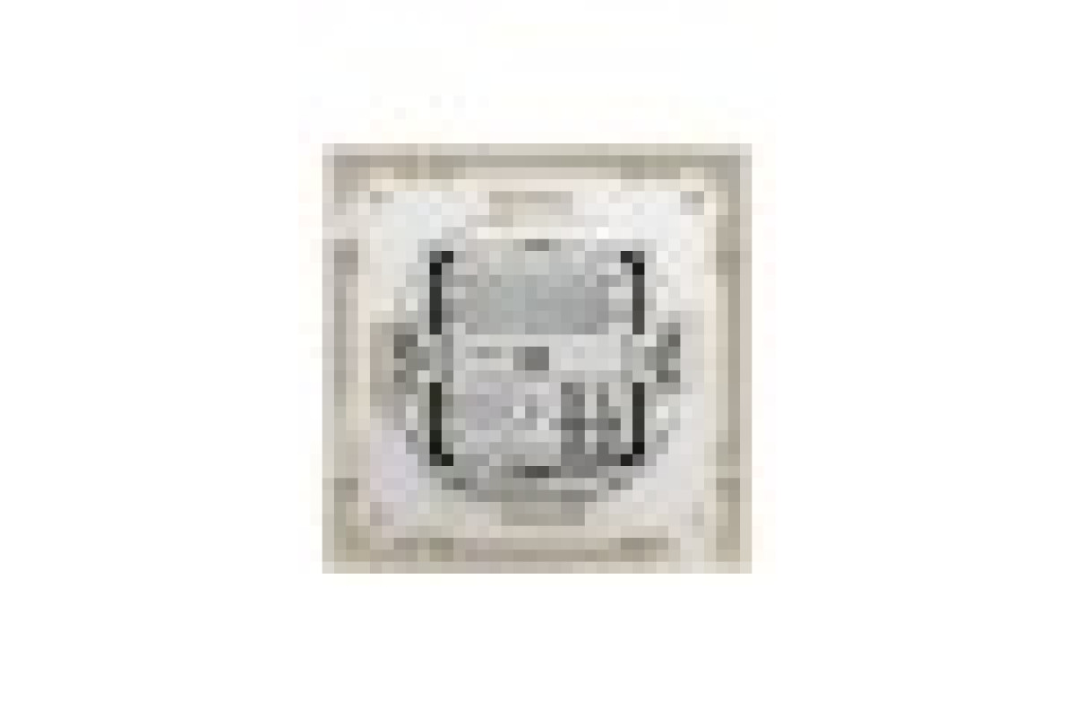 Подвійна USB зарядка 2.4 A Asfora крем (EPH2700323)